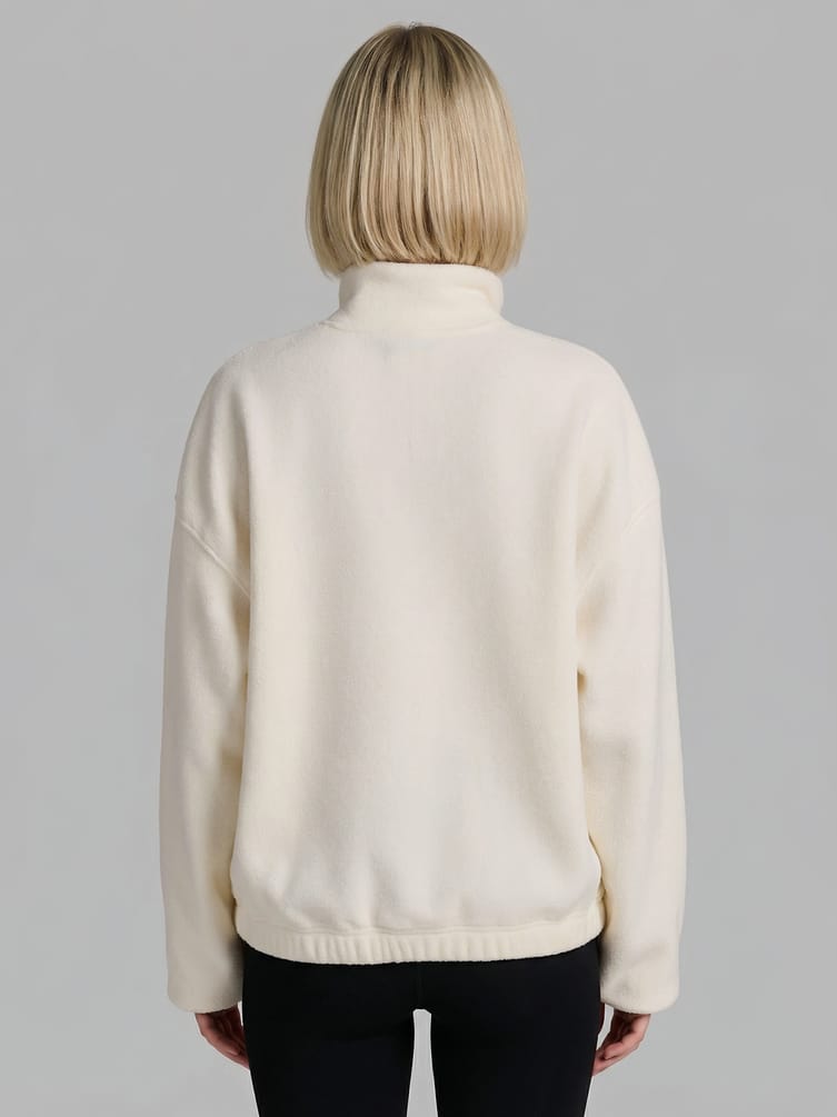 Свитшот флисовый с высоким горлом