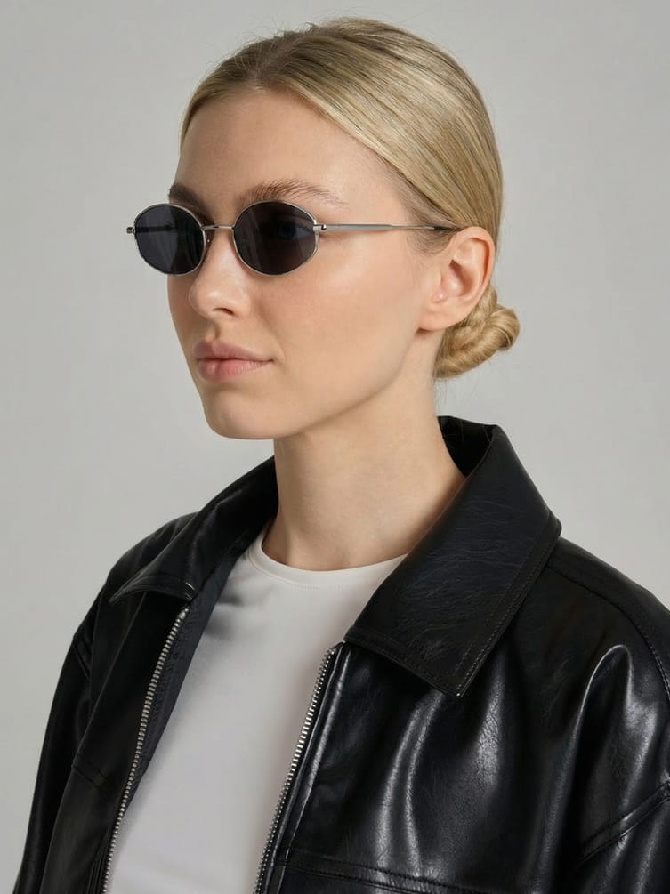 Очки имиджевые овальные