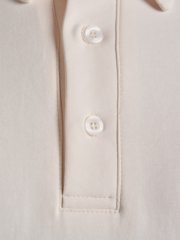 Свитшот поло на пуговицах