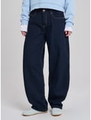 Джинсы баллоны со средней посадкой