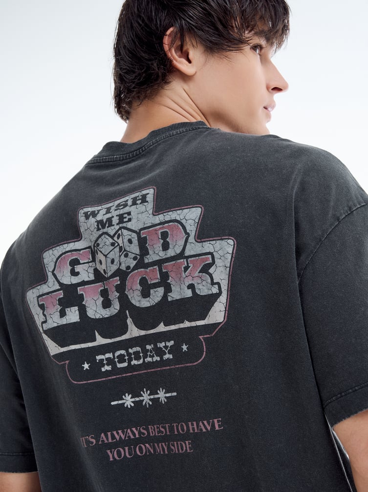 Футболка варенка с принтом