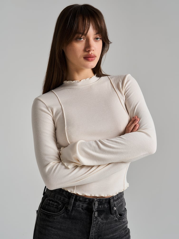 Водолазка лапша с высоким горлом