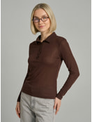 Рубашка поло с длинным рукавом