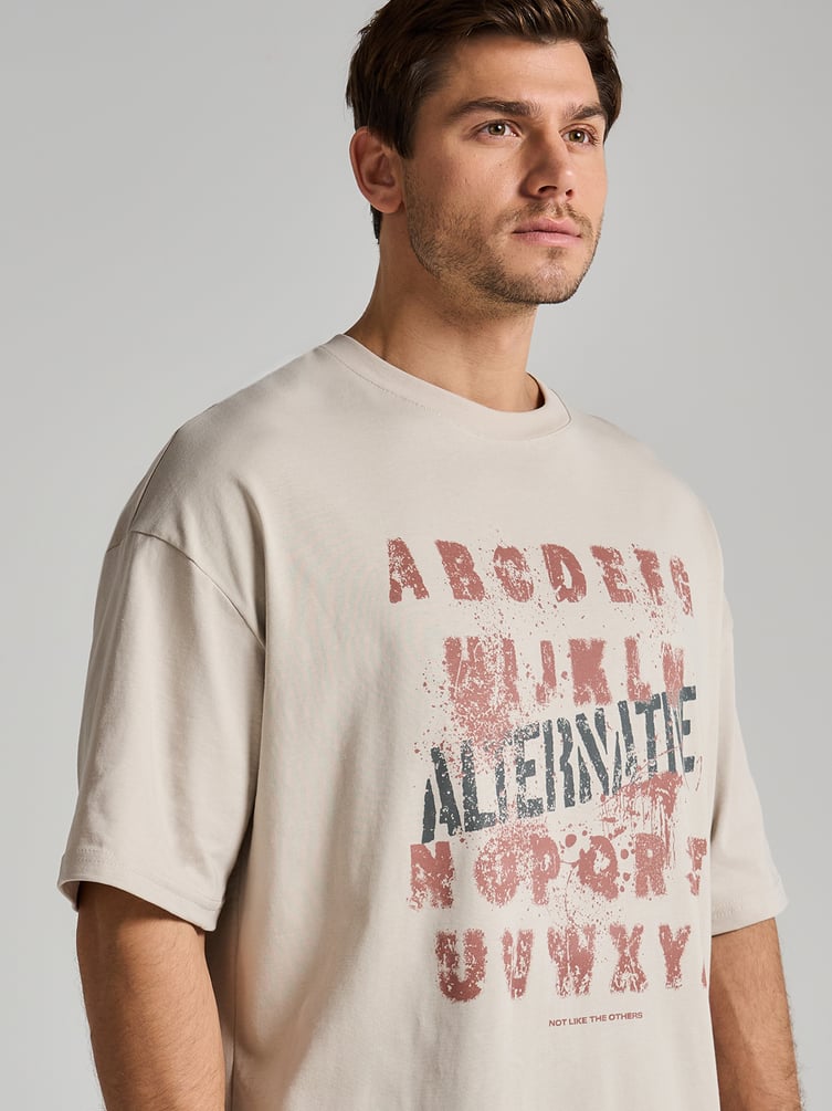 Футболка оверсайз с надписями