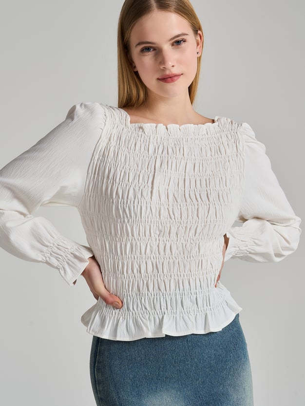 Блузка винтажная нарядная