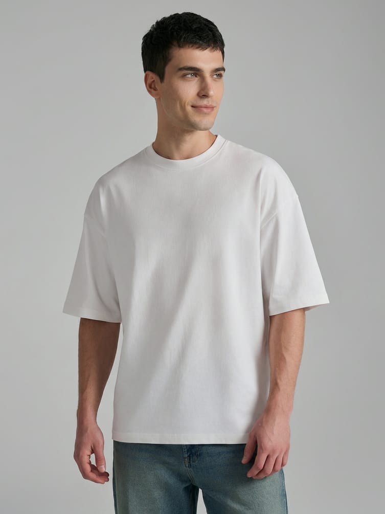 Футболка хлопковая оверсайз