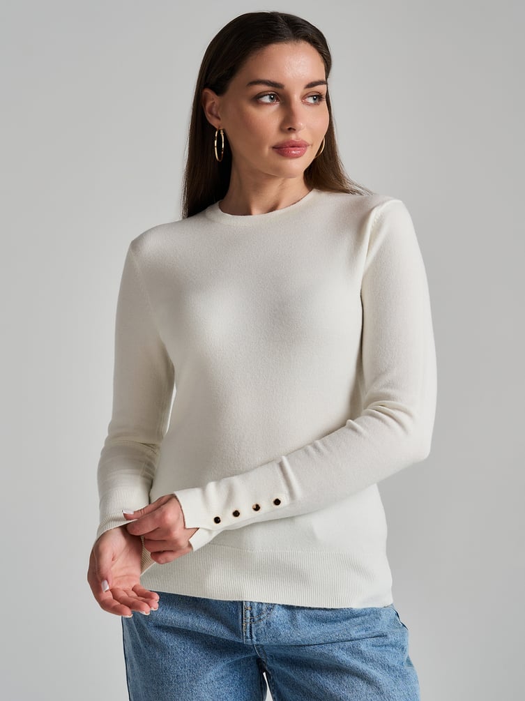 Джемпер трикотажный базовый