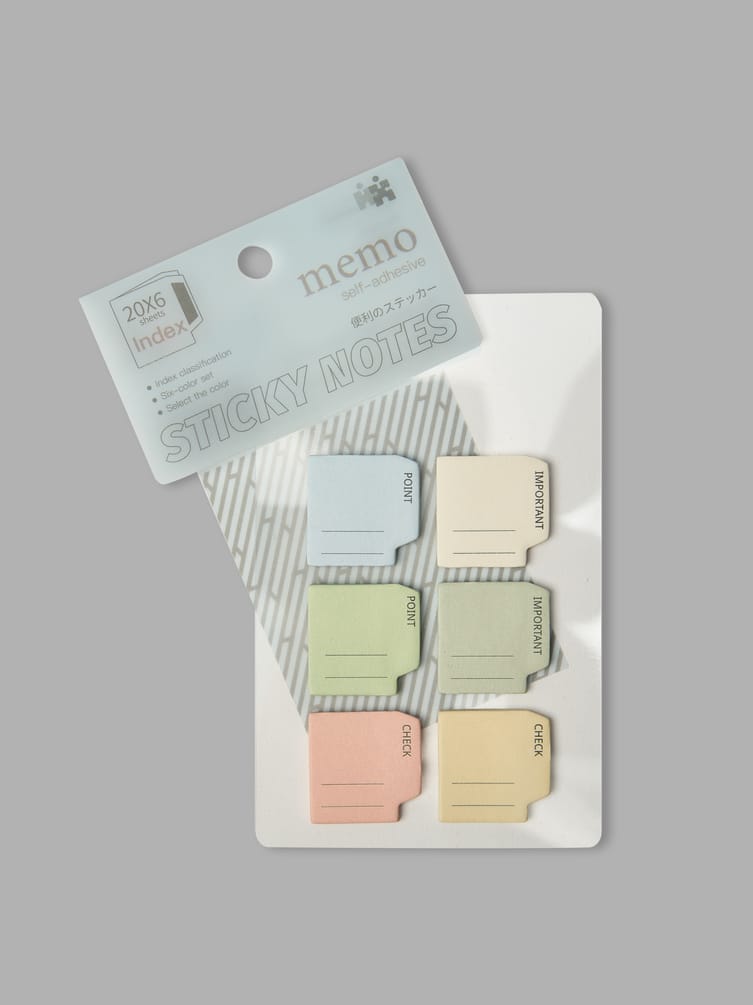 Стикеры для заметок 120 шт.
