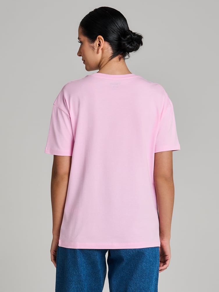 Футболка оверсайз с принтом ретро автомобиля