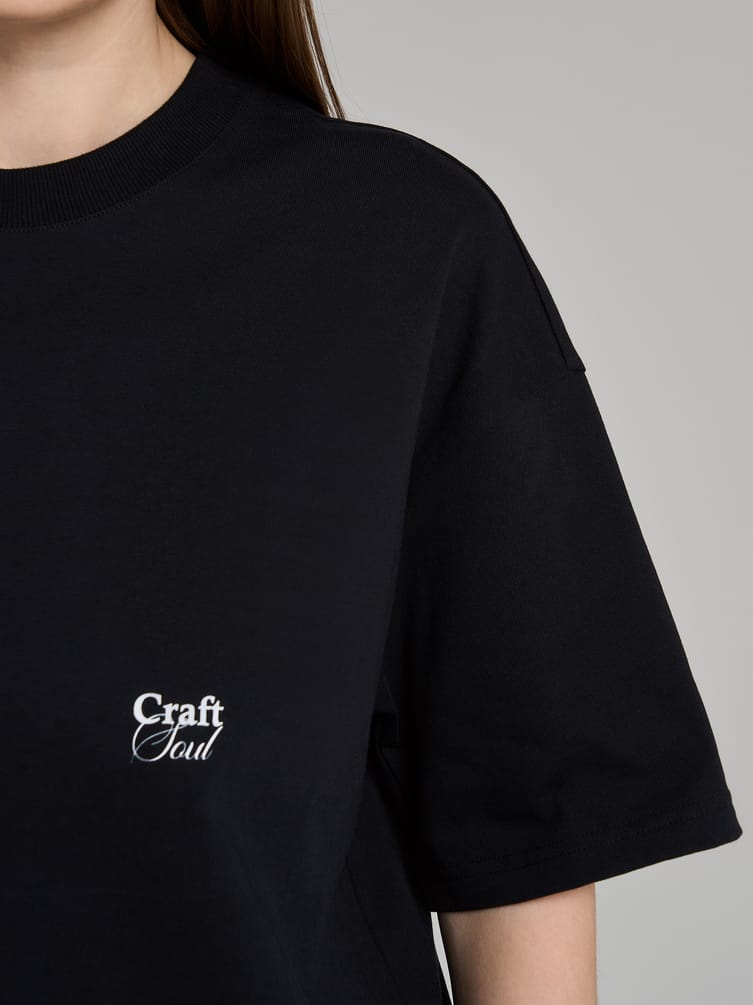 Футболка оверсайз с принтом Russian Vibes