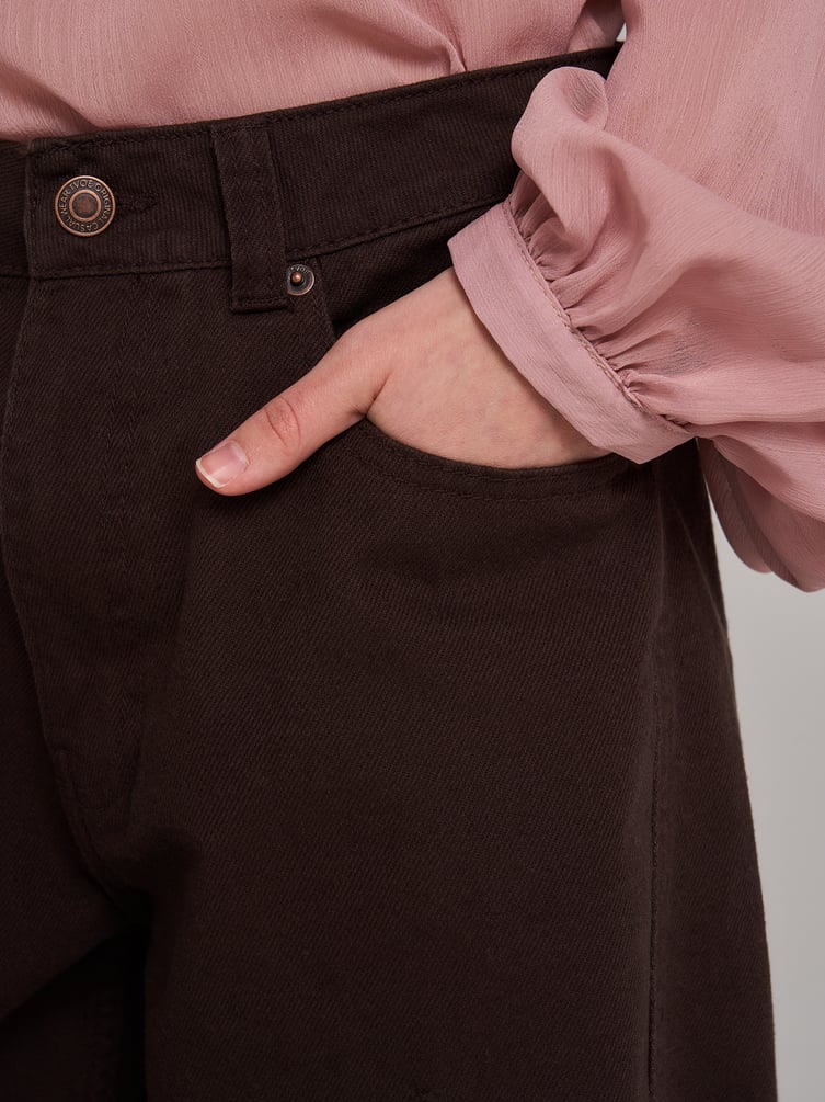 Джинсы Balloon укороченные