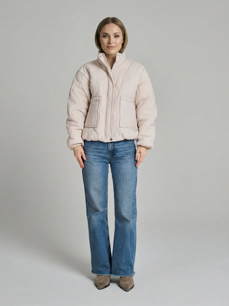 Куртка стеганая на синтепоне