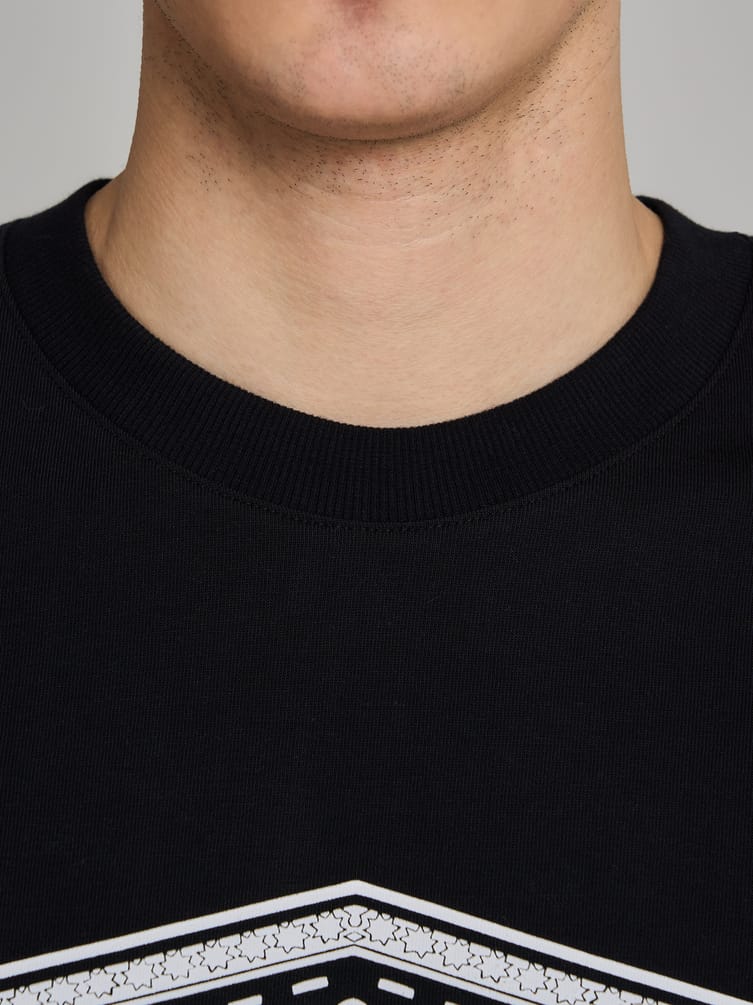 Футболка оверсайз с принтом Russian Vibes