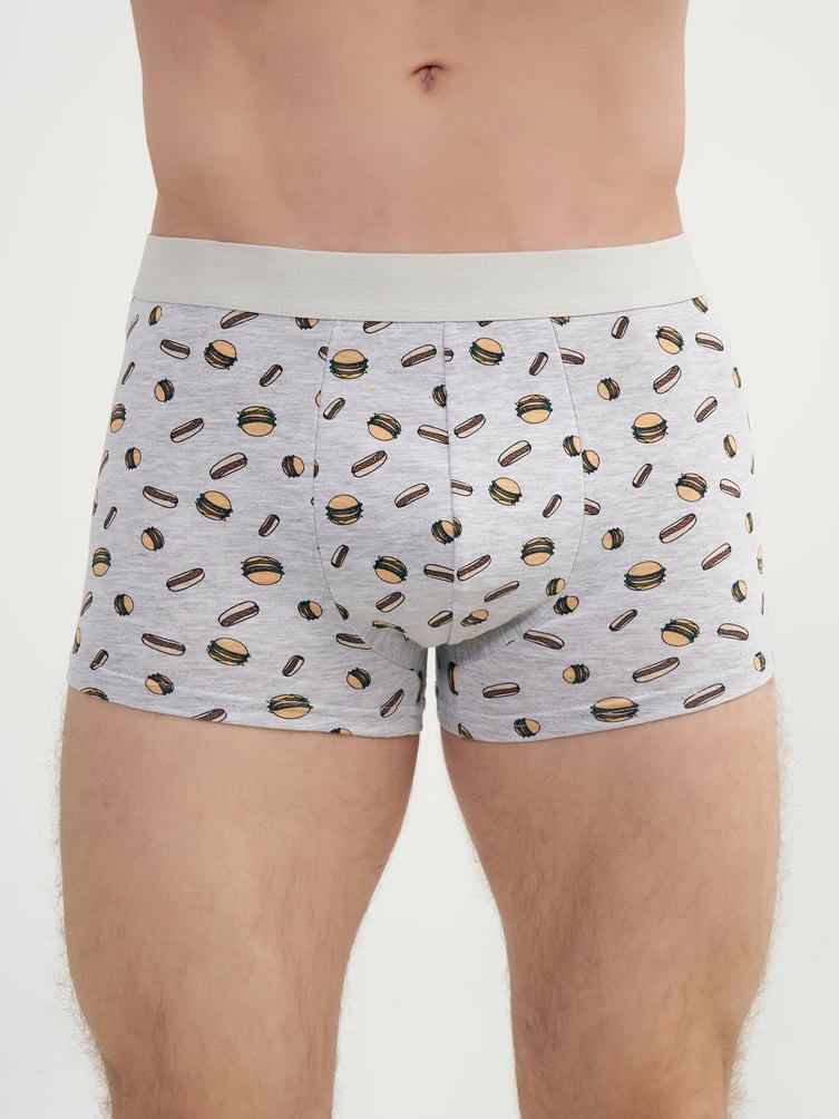 Комплект трусов с принтом - 2 шт.