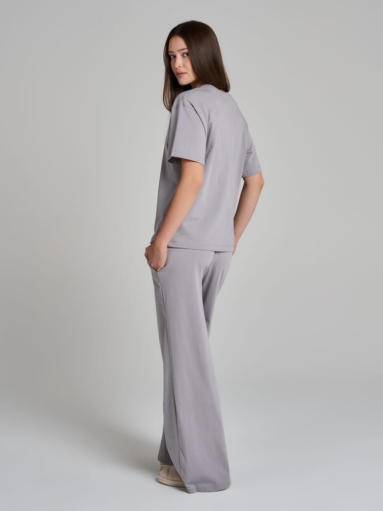 Пижама с принтом и брюками