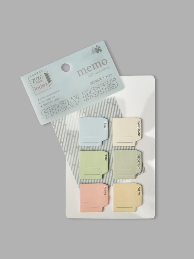 Стикеры для заметок 120 шт.