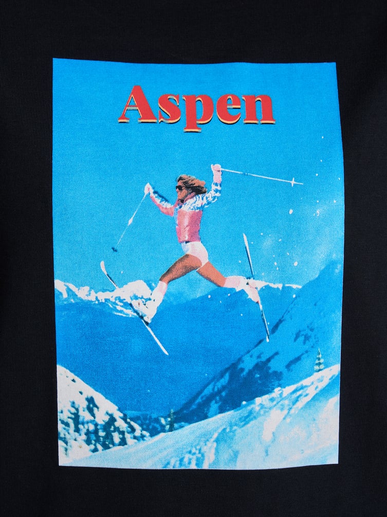 Футболка оверсайз с принтом