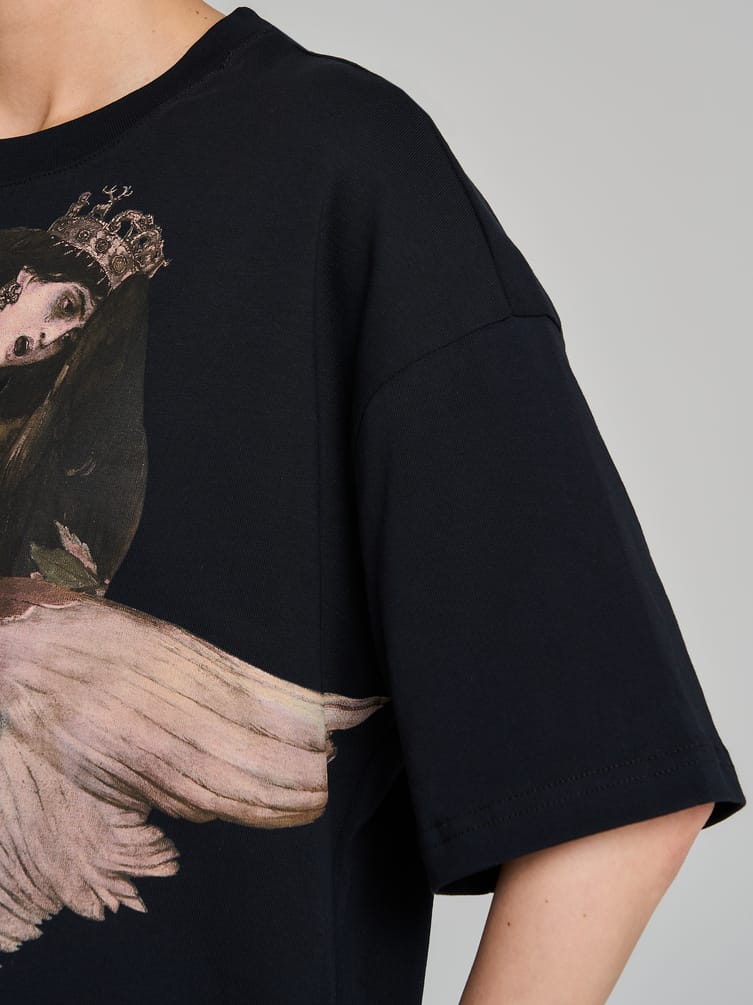 Футболка с принтом картин Третьяковской галереи