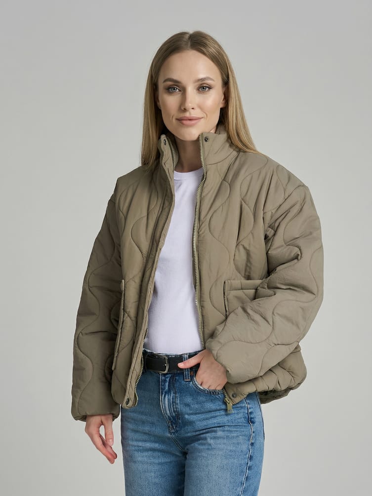 Куртка стеганая на синтепоне