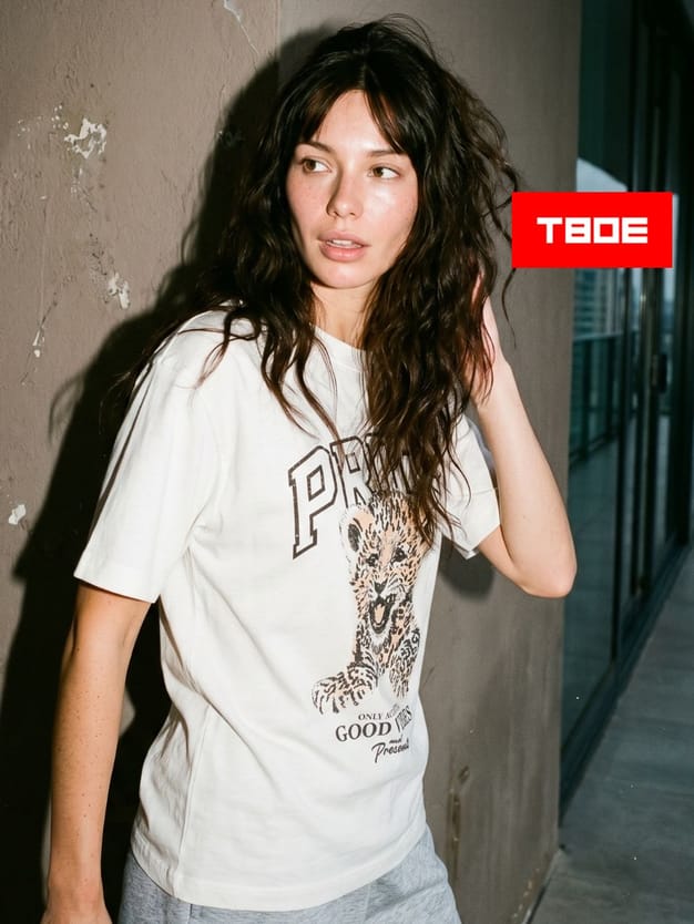 Футболка хлопковая с принтом леопарда