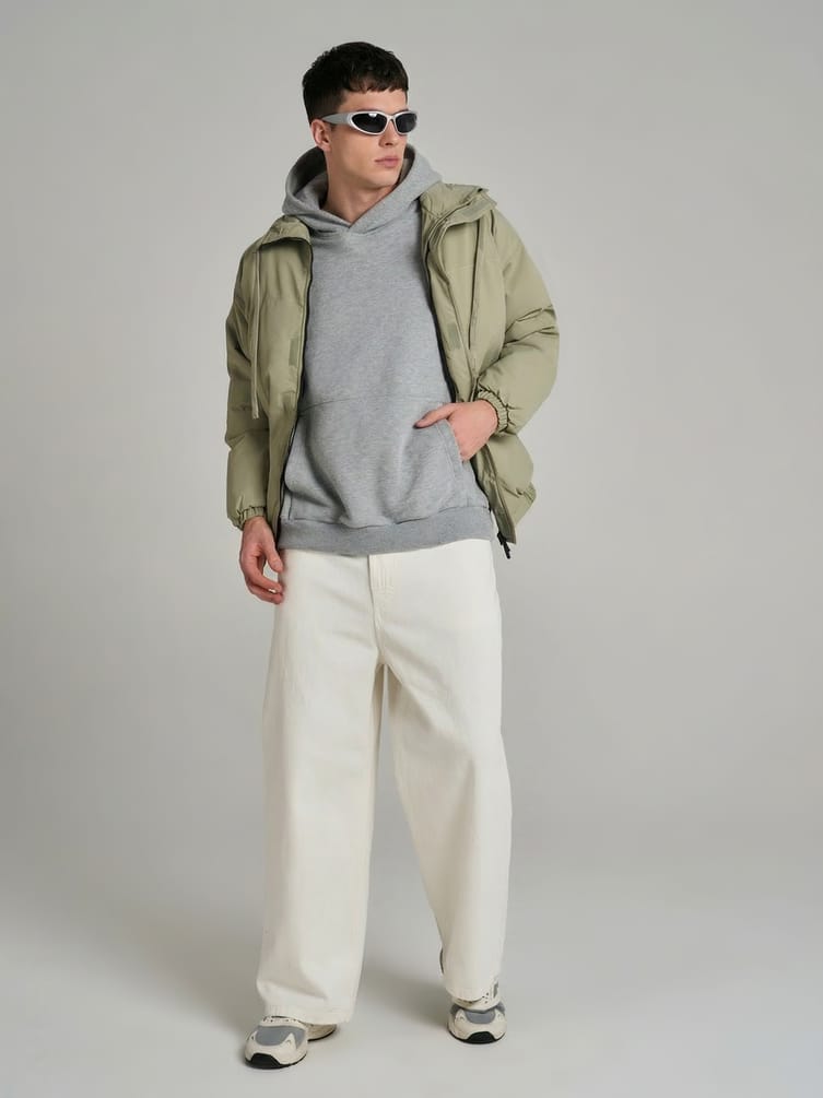 Худи свободного кроя без начеса