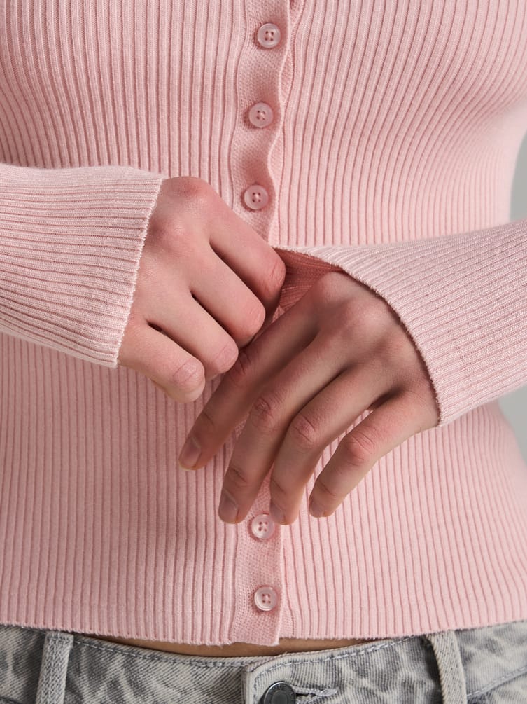 Кардиган приталенный из вискозы