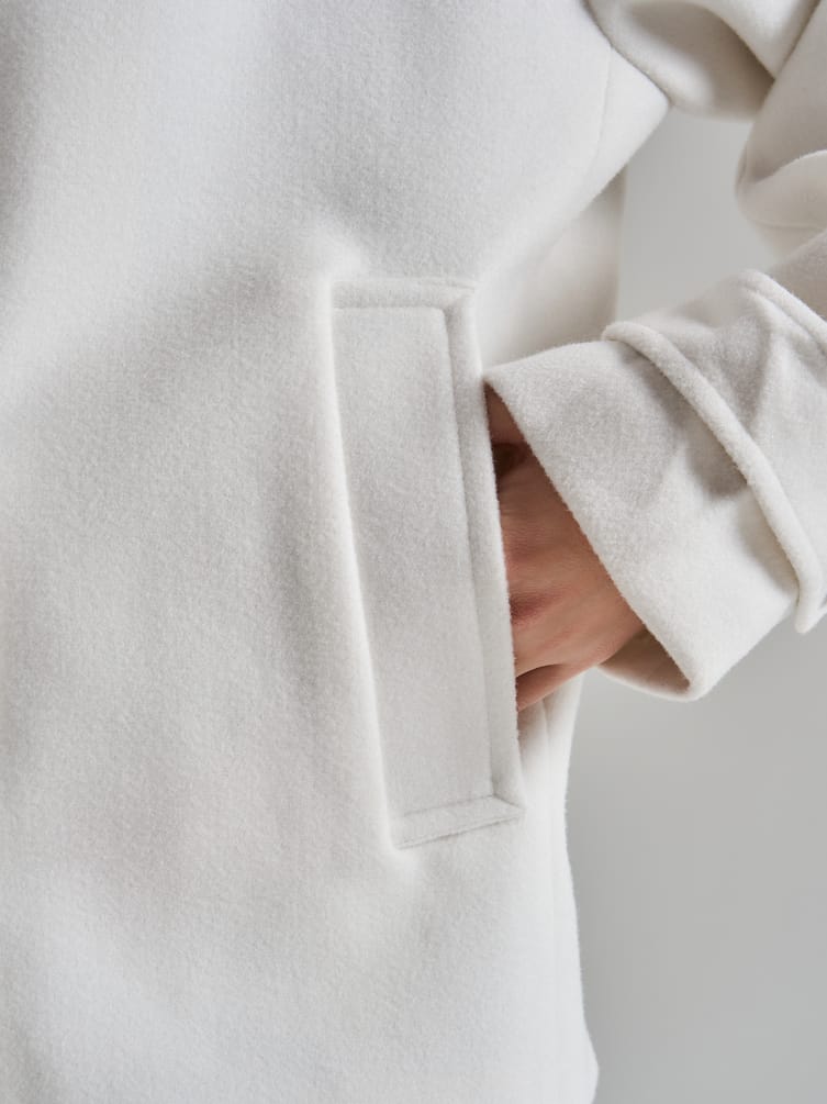 Пальто демисезонное двубортное