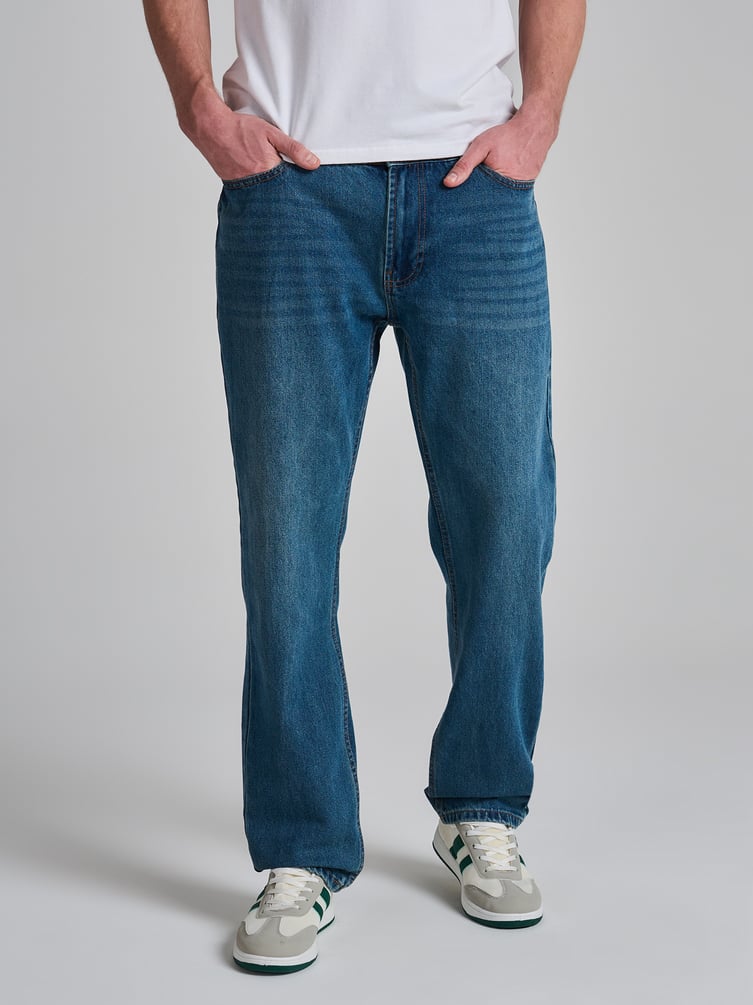 Джинсы прямые классические