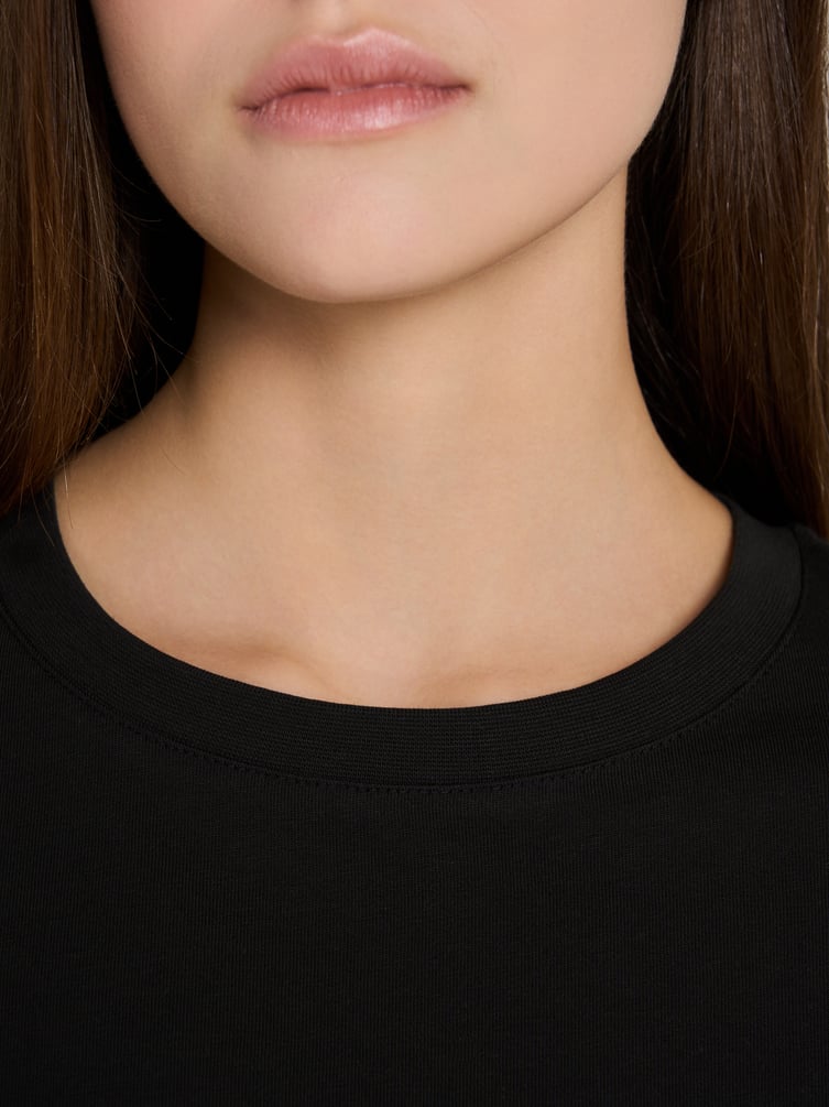 Футболка оверсайз с бантиками