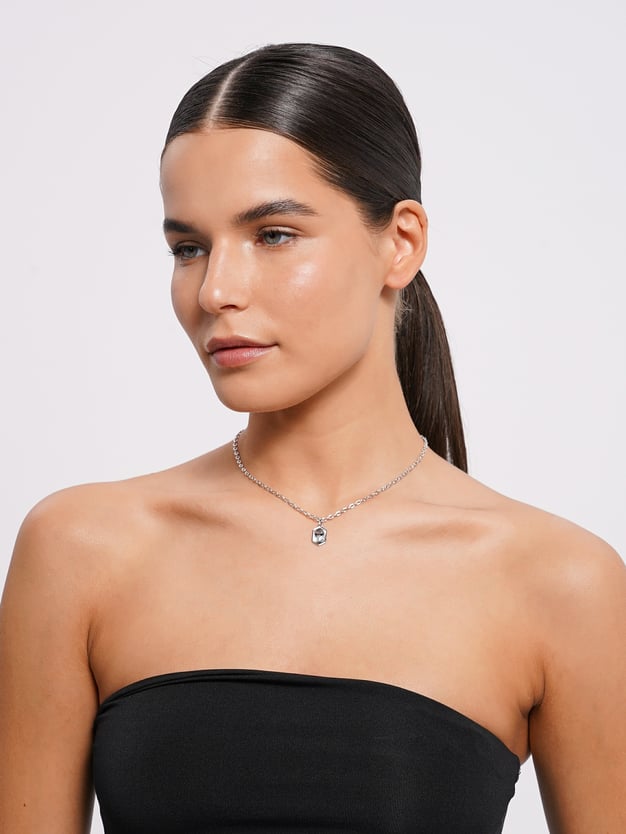 Двойное колье с подвесками