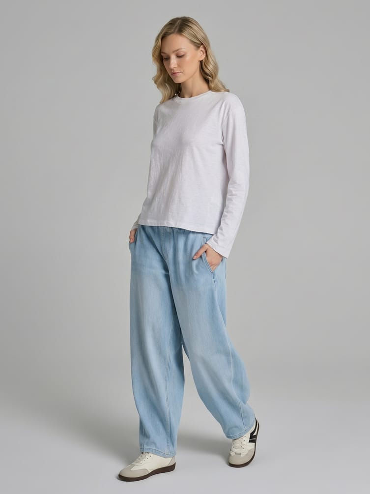 Джинсы Balloon на резинке