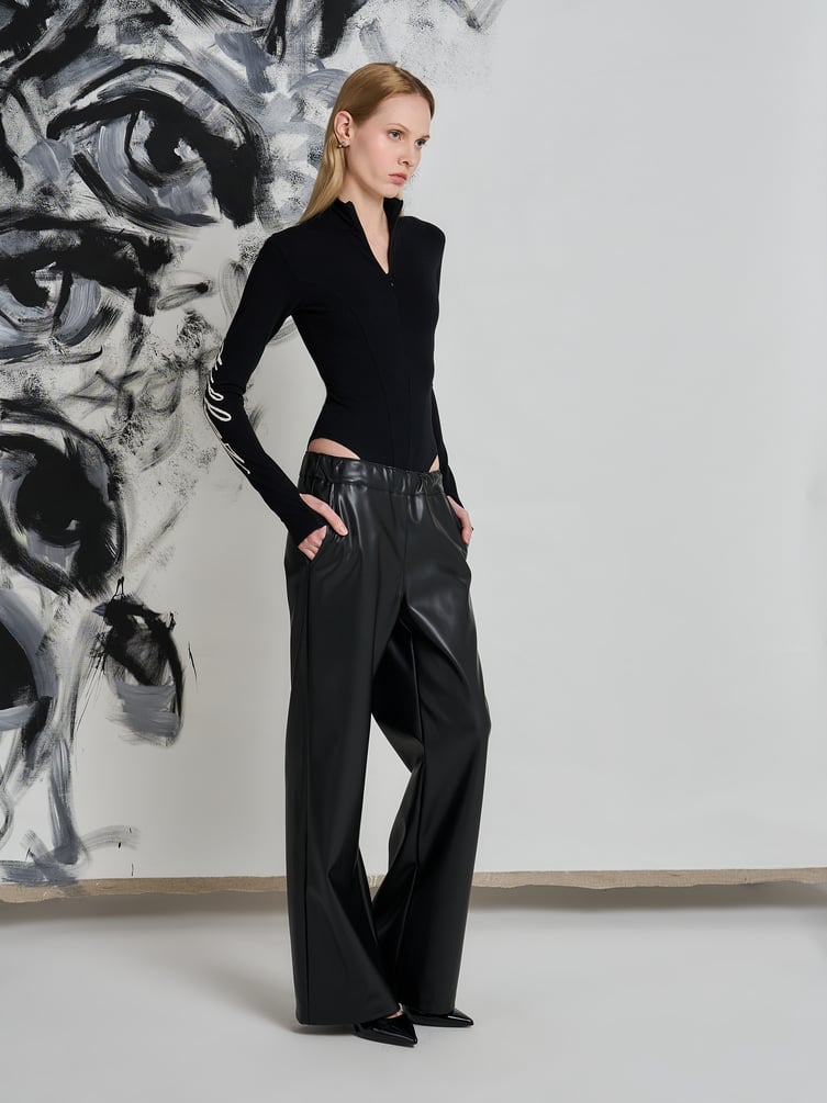 Боди с принтом Макс Борисов