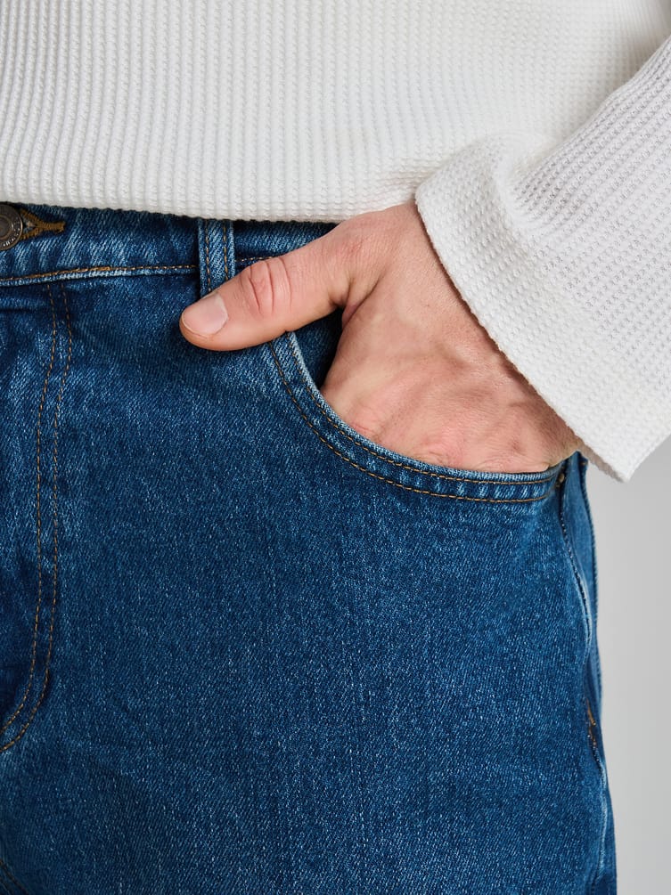 Зауженные джинсы карго