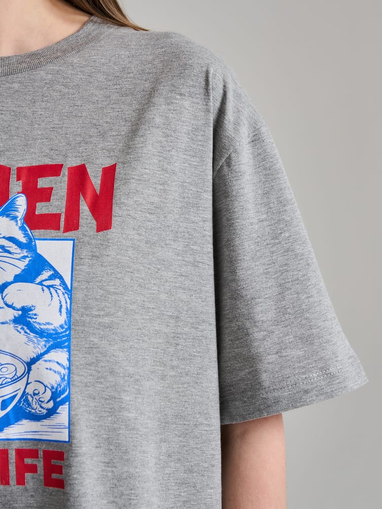 Ночная сорочка с принтом