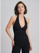 Топ вечерний с открытой спиной