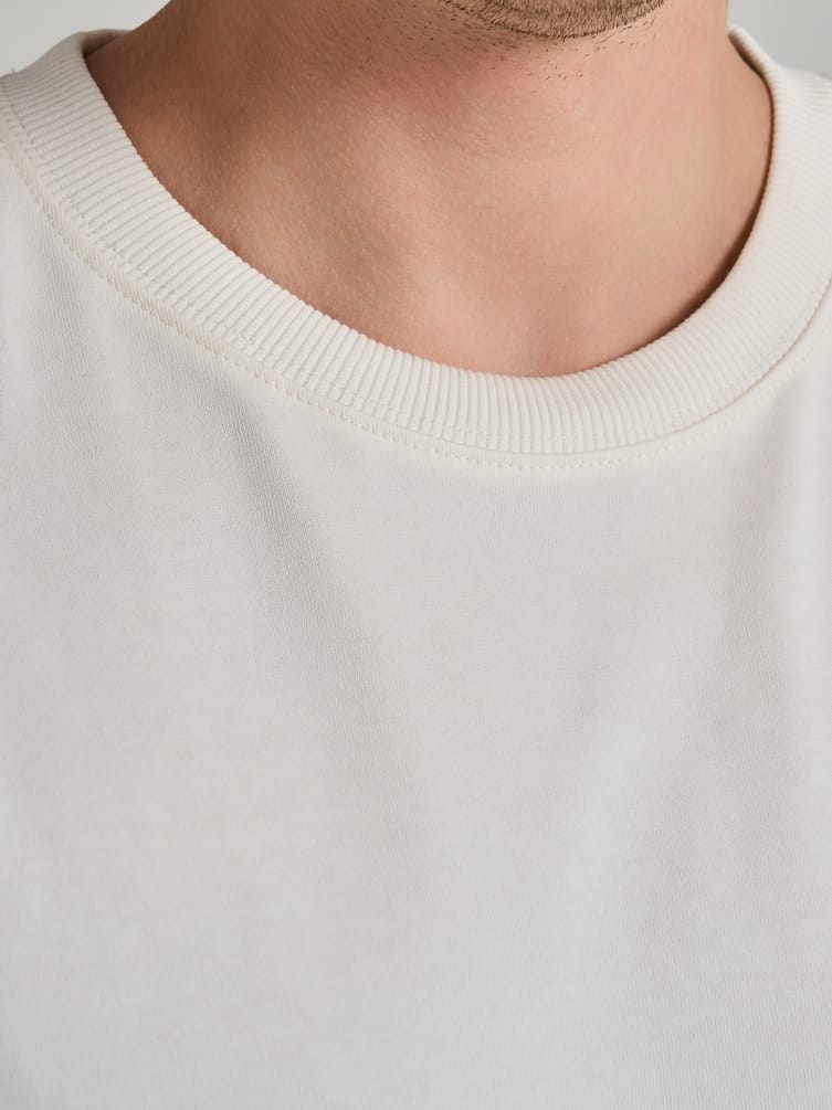 Футболка из хлопка однотонная