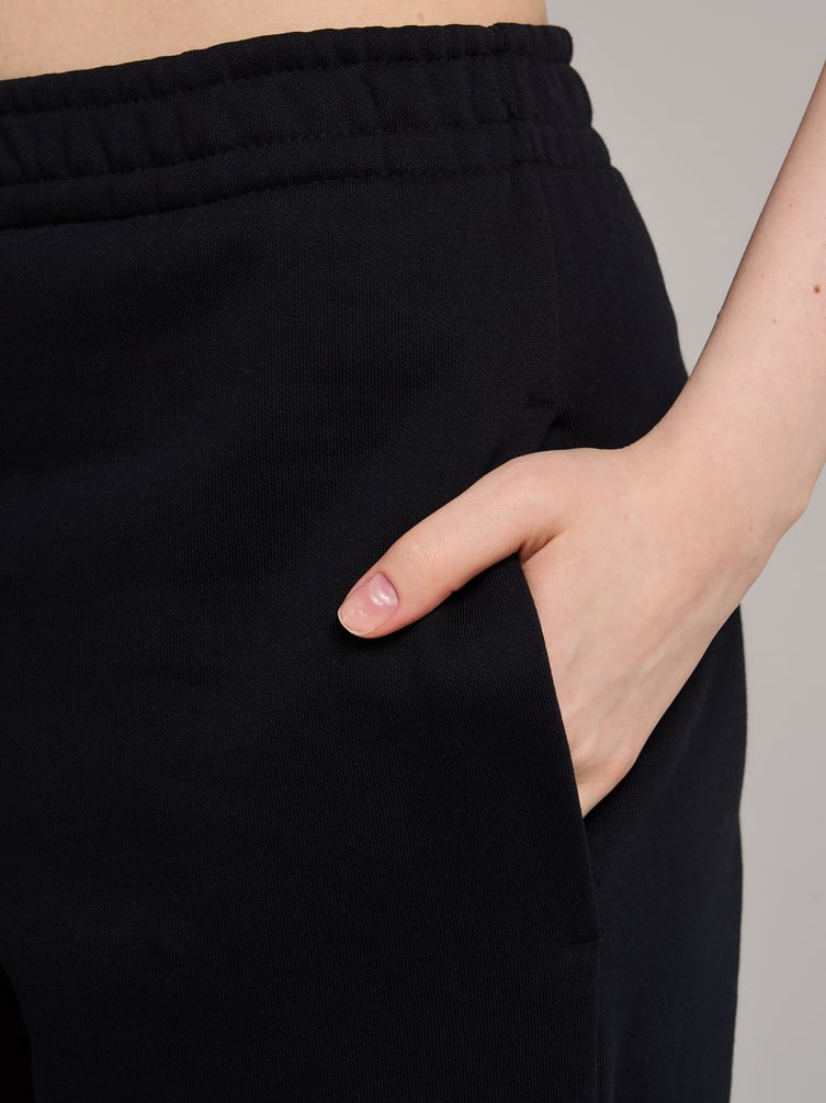 Утепленные брюки джоггеры с начесом