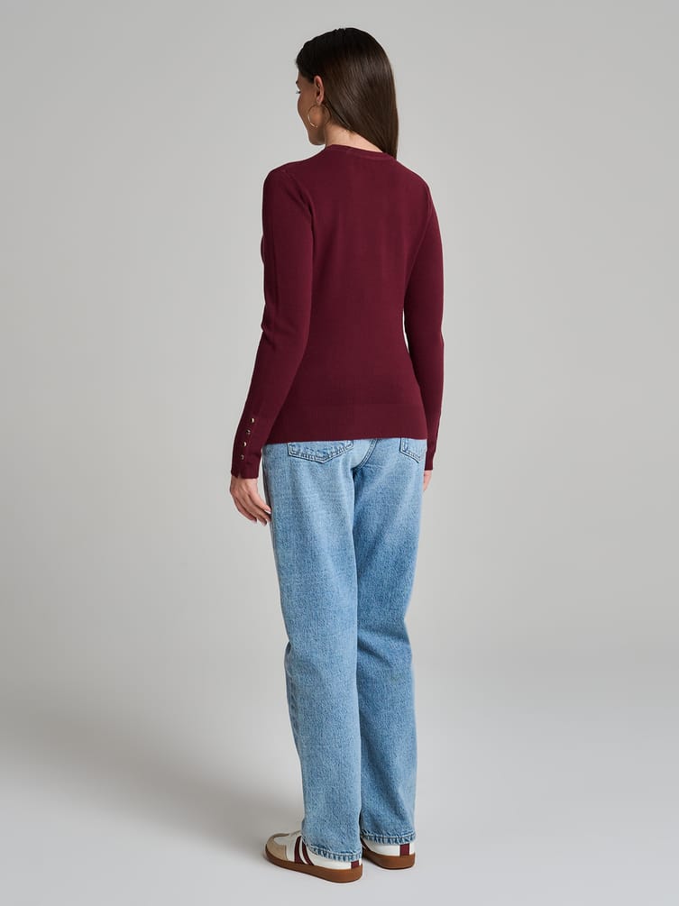 Джемпер трикотажный базовый