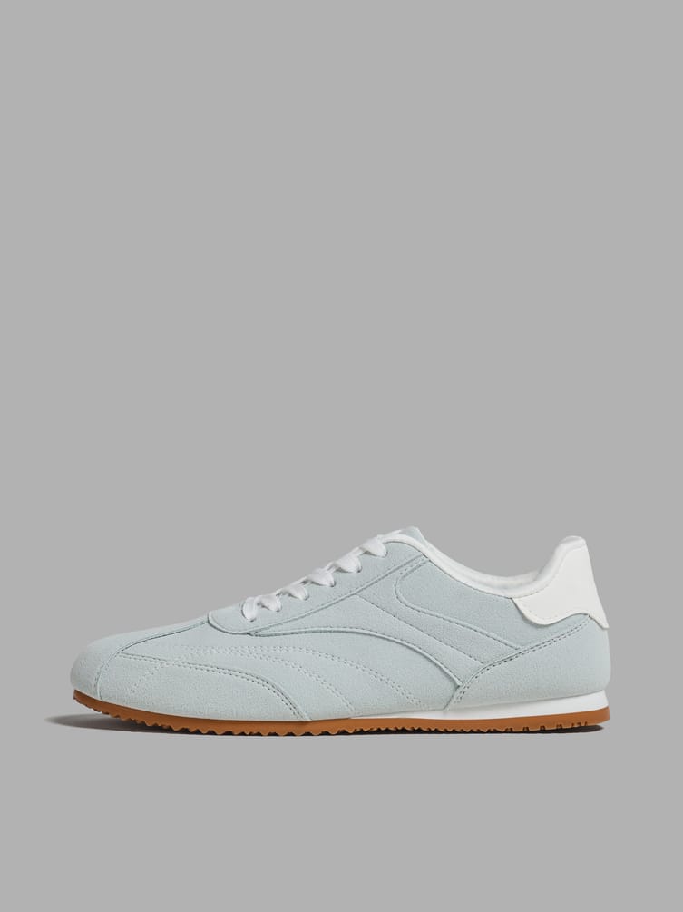 Кроссовки замшевые повседневные