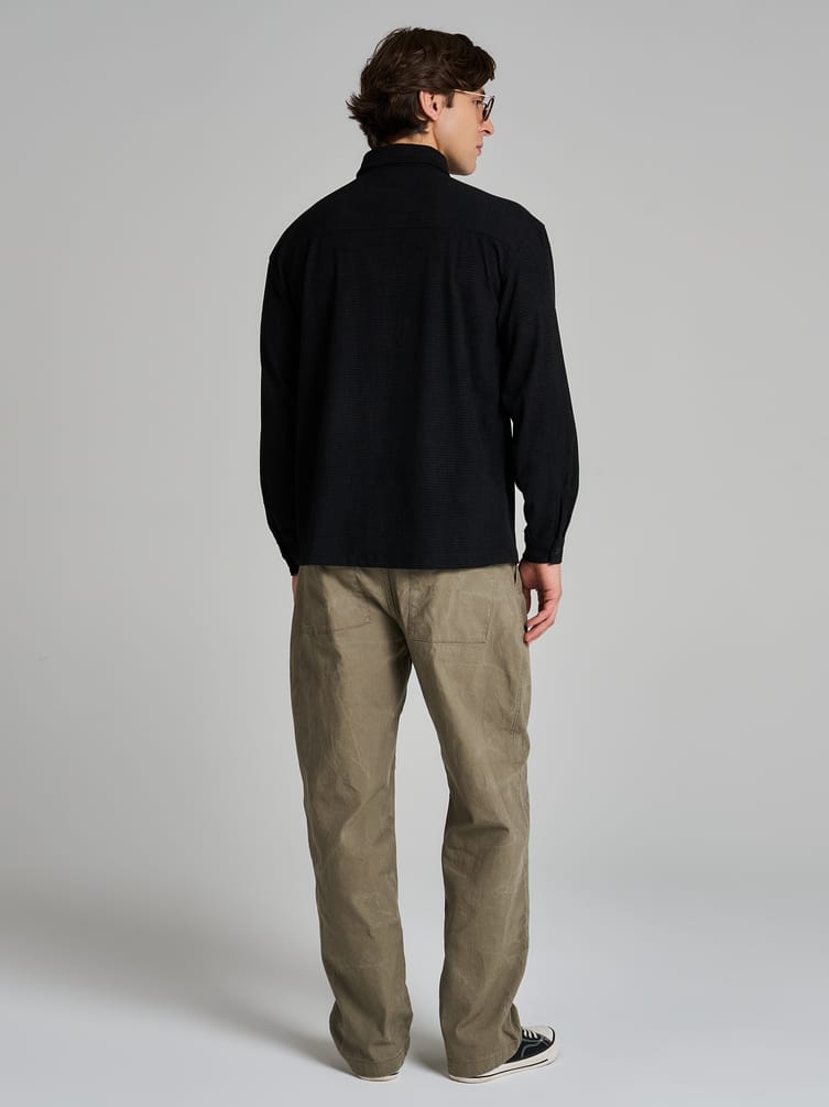 Рубашка вельветовая классическая