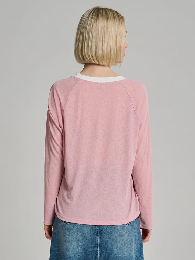 Лонгслив спортивный оверсайз с надписью