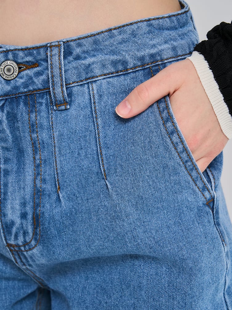 Джинсы момы