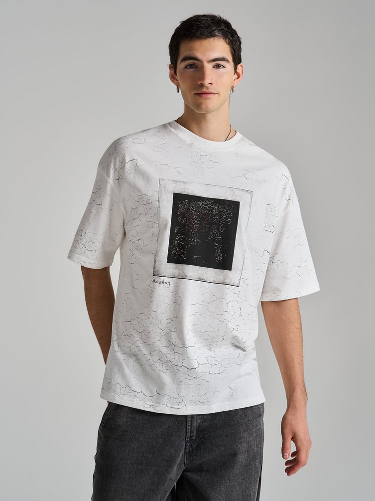 Футболка с принтом картин Третьяковской галереи