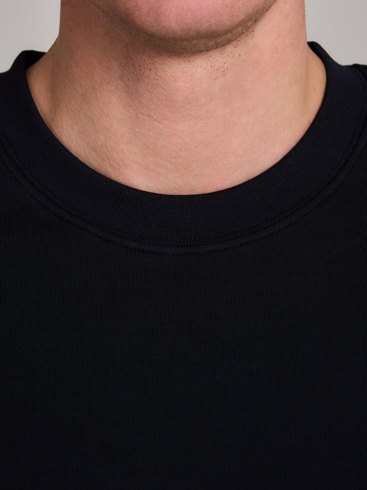 Лонгслив из хлопка с длинным рукавом