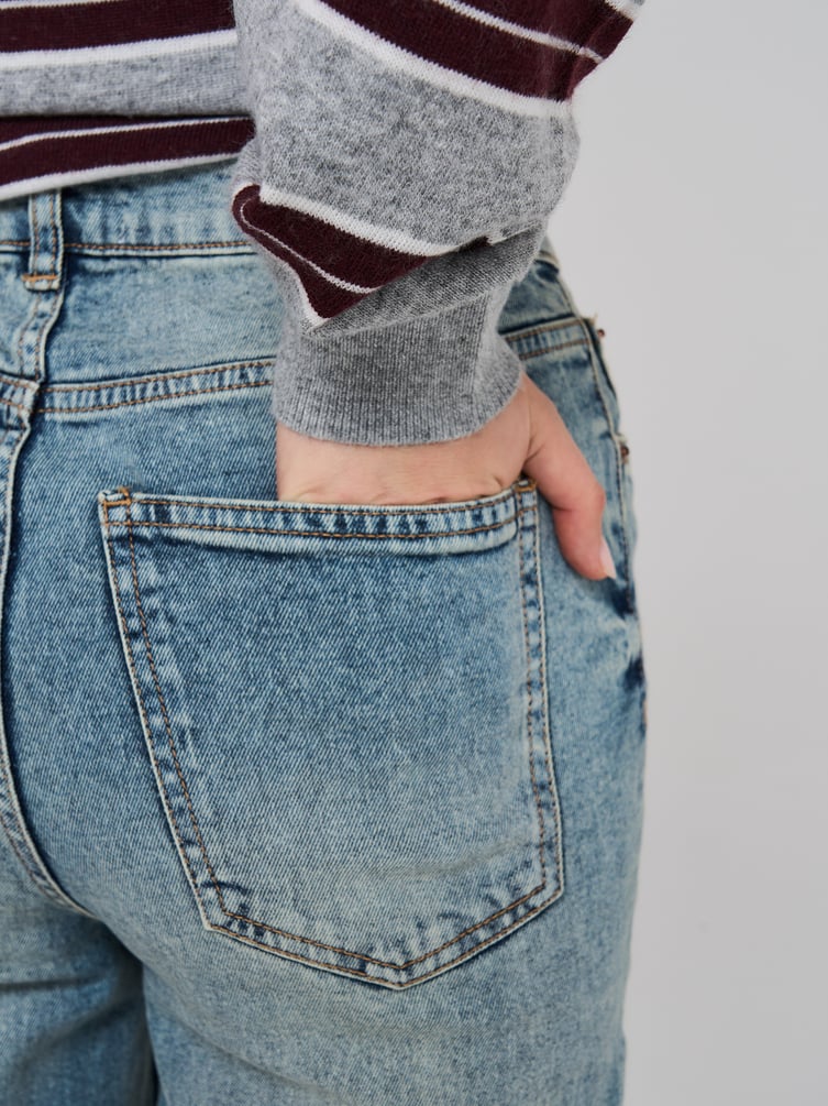 Джинсы wide leg широкие