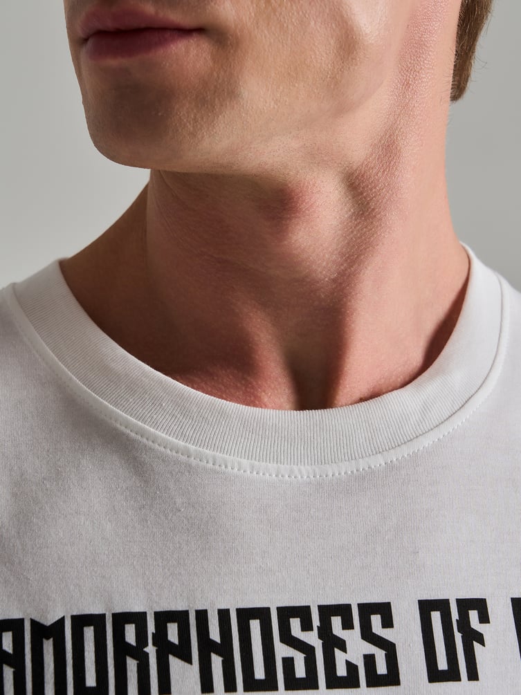 Футболка с принтом ангелов