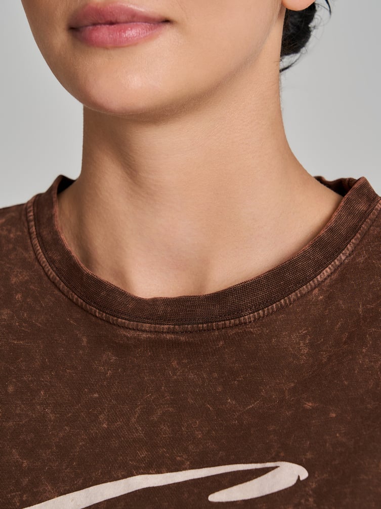 Футболка варенка оверсайз с надписью