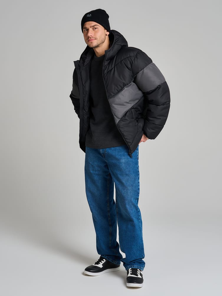 Куртка с капюшоном на синтепоне