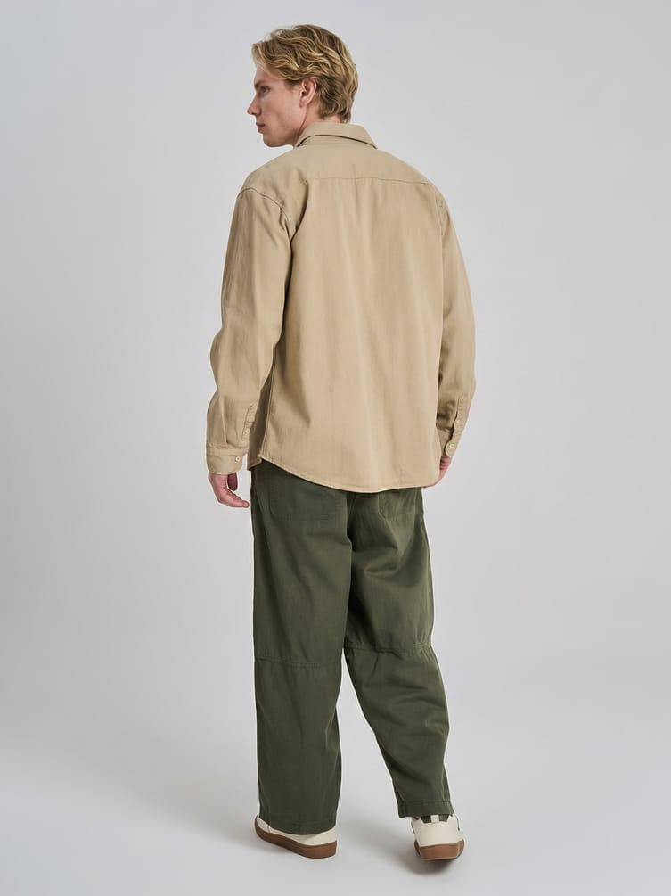 Брюки летние широкие на резинке