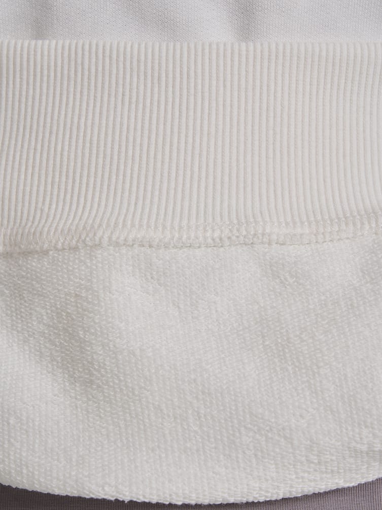 Свитшот-поло без начеса